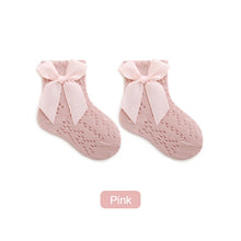 Load image into Gallery viewer, Baby Girl Lace Ruffle Grip Socks
