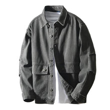 Load image into Gallery viewer, Vintage Cotton Cargo Shirt Jacket
