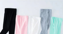 Load image into Gallery viewer, Girls' Leggings For Spring And Summer Suitable For Wearing Outside. They Are Thin-Style, Slim-fitting long Trousers For Childre
