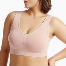 Load image into Gallery viewer, Seamless Sports Bras For Women Push-Up Bra Female Breathable Brassiere No Pads Bralette Solid Color Crop Top Sexy Lingerie S-5XL
