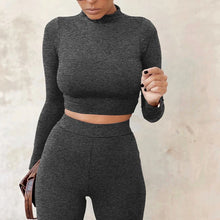 Load image into Gallery viewer, Winter Autumn Women's Yoga Set Gym Workout Fitness Set
