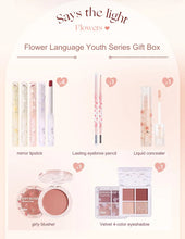 Load image into Gallery viewer, 8-Piece Beauty Set with Lipstick, Concealer, Eyeshadow, Eyebrow, and Blush Makeup
