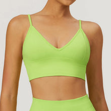 Load image into Gallery viewer, HBC Seamless Sports Bras for Women Fitness Yoga Bras With Removable Pads Adjustable Straps Gym Vest Top Bra Running Crop Top
