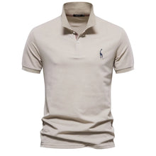 Load image into Gallery viewer, AIOPESON Brand Men's Polo Shirts Cotton Polo Shirts for Men Short Sleeve High Quantity Solid Polo Men New Summer Clothing
