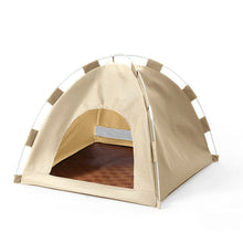 Load image into Gallery viewer, Pet Tent Bed Cats House Supplies Products Accessories Warm Cushions Furniture Sofa Basket Beds Winter Clamshell Kitten Tents Cat
