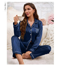 Load image into Gallery viewer, Embroidered Victorian Pajama Set
