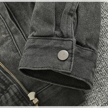 Load image into Gallery viewer, Washed Cargo Denim Jacket
