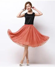 Load image into Gallery viewer, Silk Pleated High Waist Midi
