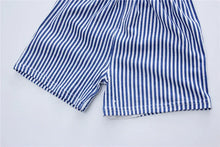 Load image into Gallery viewer, Plaid Summer Baby Outfit Set
