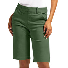 Load image into Gallery viewer, Trendy High Waist Chino Shorts

