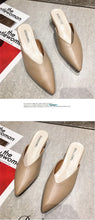 Load image into Gallery viewer, Women High Heels Slippers  Baotou Women Shoes Sexy Pointed Toe Chunky Heels Mules Outdoor Walking Slides Chaussure Femme 2024
