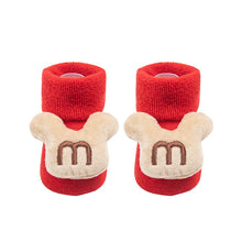 Load image into Gallery viewer, Festive Baby Winter Grip Socks
