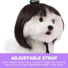 Load image into Gallery viewer, Pet Wigs Cosplay Props Dog Cat Cross-Dressing Hair Set Photography Funny Props Head Accessories Prank Pet Supplies Costumes DIY
