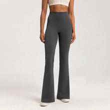 Load image into Gallery viewer, High-end Yoga Leggings Slim Yoga Pants High Waist Wide Leg Pants Bottoms Breathable Gym Casual Sports Bell Leggings Female
