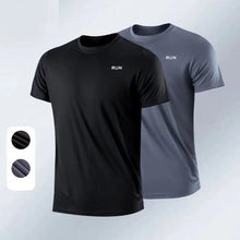 Load image into Gallery viewer, Men Short Sleeve Gym t-Shirts Oversized t-Shirt Tees For Men Football t Shirt Jersey Summer Quick Dry Soccer Top Man Clothing
