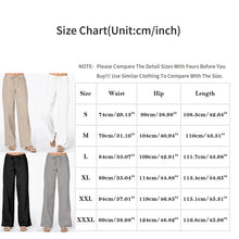 Load image into Gallery viewer, Women Pants Fashion Linen Cotton Solid Elastic Waist Trousers Female Plus Size Ankle-length Trousers Summer Casual Pants
