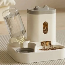 Load image into Gallery viewer, Automatic Feeder Dog Cat Food Bowl With Water Fountain Large Capacity Pet Food Storage Dispenser Container Puppy Pet Accessories

