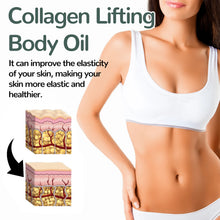 Load image into Gallery viewer, Collagen Firming Body Oil Deep Hydration Moisturizing Firming Arm Belly ＆ Excess Fat Whole Body Skin Massage Essential Oil 100ml
