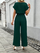 Load image into Gallery viewer, Modern Tie Waist Workwear Jumpsuit
