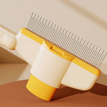 Load image into Gallery viewer, Dog Comb Pet Hair Remover One Button Dogs Brush Self-cleaning Cat Brush Massage Combs for Dog Grooming Brushes for Pet Products
