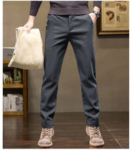 Load image into Gallery viewer, Winter Fleece Smart Casual Trousers
