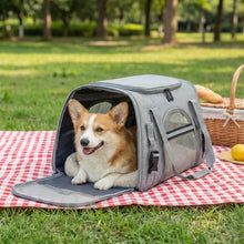Load image into Gallery viewer, Airline Approved Pet Carrier Soft Sided Cat Dog Travel Bag Breathable Mesh Portable Foldable Puppy Kitten Transport Pouch Under
