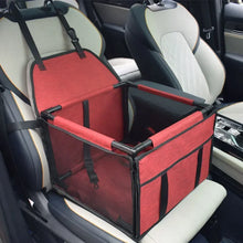 Load image into Gallery viewer, Travel Dog Car Seat Cover Waterproof Pet Dog Carriers Bag Cat Transport Hammock Dog Car Seat Basket for Small Medium Dogs
