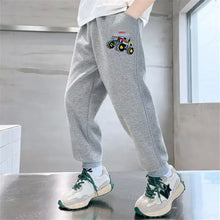 Load image into Gallery viewer, Boys' Off-Road Truck Print Joggers – Casual Sweatpants for Spring, Autumn, and Winter
