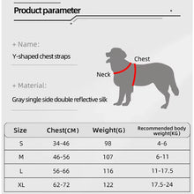 Load image into Gallery viewer, Reflective Pet Dog Harness For Small Medium Dogs Cat No Pull Vest Harnesses Puppy Chest Strap Pug Chihuahua Bulldog Supplies
