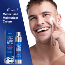 Load image into Gallery viewer, ENVISHA 6 IN 1 Men's Face Skin Care Cream Anti-aging Moisturizing Whitening Firming Skin Products Collagen Beauty Health

