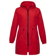 Load image into Gallery viewer, Women Trench Coat New Spring Autumn Jacket Casual Long Sleeve Hooded Mid Long Windbreaker Female Overcoat High-Quality Coats
