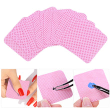 Load image into Gallery viewer, Nail Polish Remover Wipes Nail Cleaning Pads, Non Woven Nail Pads For Women Girl Beauty Salon
