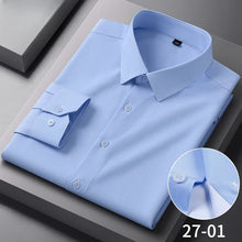 Load image into Gallery viewer, Anti Wrinkle Slim Plaid Shirt
