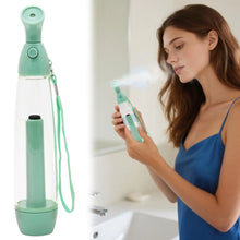 Load image into Gallery viewer, Mist Spray Bottle Moisturizing Facial Mister Atomization Humidifier Manual Steamer Hydrating Humidifier Portable Skin Care Tool
