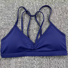Load image into Gallery viewer, New Sports Bra Women Gym Yoga Sport Bra Bralette Mujer Brassiere Sport FemWhite Blue Navy Workout Top Red Pink
