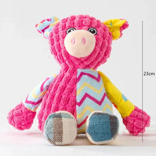 Load image into Gallery viewer, Pet Plush Toy Cat Dog Puzzle Toy Cute Animals Bite Resistant Interactive Squeaky Pet Dog Teeth Cleaning Chew Toy Pet Supplies
