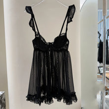 Load image into Gallery viewer, Elegant Lace Nighty Robe Set

