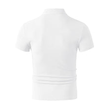 Load image into Gallery viewer, 2026 New Men's Casual and Fashionable Simple Collared Short Sleeved Polo Shirt Summer Comfortable Breathable and Versatile Top
