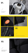Load image into Gallery viewer, Warm Hooded Parka Jacket
