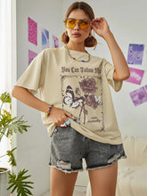 Load image into Gallery viewer, Follow Me Graphic Summer Tee

