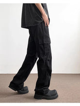 Load image into Gallery viewer, Pants Men's Trendy American Paratrooper Overalls Men's Summer Casual Handsome Outdoor Loose Straight
