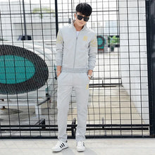 Load image into Gallery viewer, Plus Size 5XL 6XL Men's Tracksuit Autumn Clothes Sportswear Two Piece Set Men Jacket Sweatpants Male Sweatsuit Sports Suits Sets
