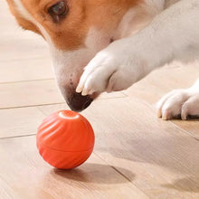 Load image into Gallery viewer, Pet Toy Ball Automatic Moving Dog Toy Ball Smart USB Jumping Rotating Interactive Dog Chew Toy Ball for Puppy Ball Toy
