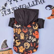 Load image into Gallery viewer, Halloween Print Pet Hoodie Sweatshirt

