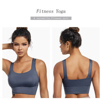Load image into Gallery viewer, High Impact Sports Bras for Women High Support Padded Sports Bra Workout Fitness Crop Top for Women Racerback Bra for Yoga
