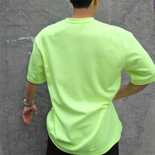Load image into Gallery viewer, High Qualit gyms T shirt Men Bodybuilding print loose T-shirt Workout Fitness Tees Men Clothing cotton Short Sleeve Sports Shirt
