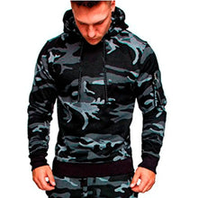 Load image into Gallery viewer, Outdoor Casual Tracksuits Mens Hoodies Military Army Tactical Combat Hoody Pullover Tops Camouflage Hunting Fishing Sweatshirts
