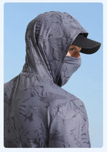 Load image into Gallery viewer, Hooded Design Fishing Shirt Summer Mask Lightweight Material Hooded Fishing Clothes Performance Fabric Outdoor Hoodie
