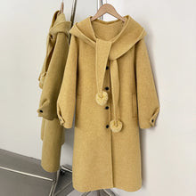 Load image into Gallery viewer, Korean Fur Wool Winter Coat
