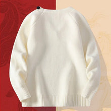 Load image into Gallery viewer, Fashion Men's Solid Color Sweaters Autumn Winter Casual Knitted Pullovers Youth High Streetwear Classic Top Sweatshirts Clothing
